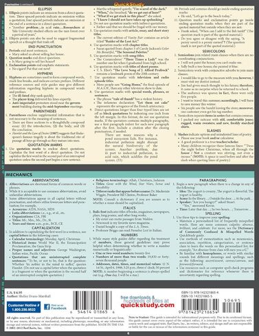 English Grammar & Punctuation: a QuickStudy Laminated Reference Guide (QuickStudy Academic) in Kuwait