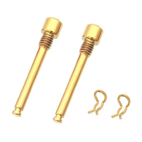 Titanium Bolts for Bike Disc Brake Pads Threaded Pins Inserts Screw Disc Brake Pad Pin Axle Bolt for Threaded Hydraulic Disk Caliper in Saudi Arabia
