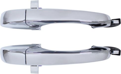 MOTOKU Rear Exterior Door Handle Chrome for Chrysler 300 300C 2005-2010 Dodge Magnum 2005-2008 Charger 2007 Pair Outer Outsie Left Driver and Right Passenger Side in Saudi Arabia