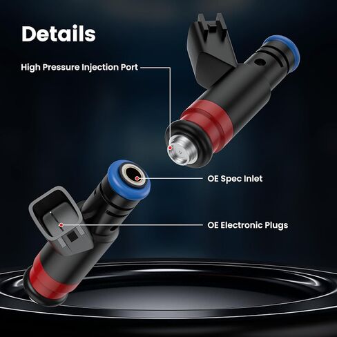 Fuel Injectors Compatible with Dodge Durango Ram 1500 2500 3500 2004-2008 Chrysler Aspen 2007-2008,5.7L,V8,53032713AB Set of 8 in Kuwait