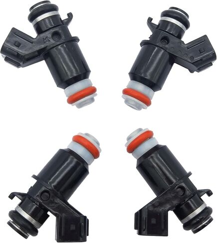 JESBEN 49033-0009 4pcs Fuel Injectors 3 Holes Replacement for Kawasaki Ninja ZX-6R ZX-6RR 2005-2006 490330009 in Saudi Arabia