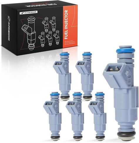 A-Premium Fuel Injectors Compatible with Ford Taurus & Mercury Sable 1996 1997 1998 3.0L, Gas, Set of 6, Replace# 0280155715 in Saudi Arabia