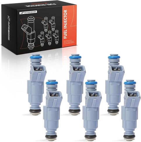 A-Premium Fuel Injectors Compatible with Ford Taurus & Mercury Sable 1996 1997 1998 3.0L, Gas, Set of 6, Replace# 0280155715 in Saudi Arabia