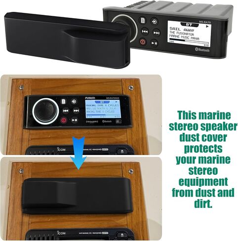 Dust Cover for MS-RA70CV Radio, Marine Stereo Radio-Cover for MS-RA70 Black 010-12466-01 in Saudi Arabia