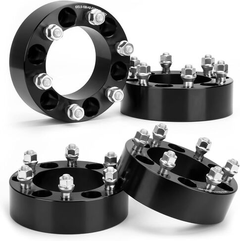 KSP 6X5.5 Tacoma Wheel Spacers, 1"(25mm) Aluminum Wheel Spacer Compatible with Toyota Tacoma 2002-2021, 6x139.7 Blue Spacer with Hub Lip for 4Runner FJ Cruiser Tundra (M12X1.5 Thread 106mm Hub Bore) in Saudi Arabia