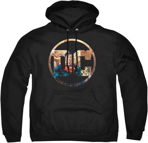 Popfunk Batman Logo Pullover Hoodie Sweatshirt (XX-Large) in Saudi Arabia