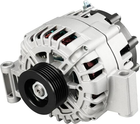 KAX New Alternator 8292N Fit for WAI 8292N Chevy Silverado 1500 2500 HD 3500/Tahoe/Sierra 1500/Yukon/Avalanche 1500, High Output Alternator Replacement 12V 145Amp CW 6-Pulley Groove in Saudi Arabia