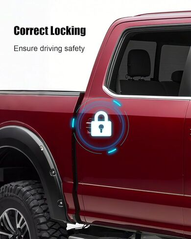 Door Lock Actuator Fit for Ford F150 2015-2020 F250 F350 F450 F550 Super Duty 2017-2022, Rear Right Side Door Latch Replace CK2Z-1526412-J CK2Z1526412J JL3Z-1526412-A JL3Z-1526412-C HL3Z-1526412-D in Saudi Arabia