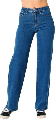 Judy Blue Classic High Rise Straight Jeans in Saudi Arabia