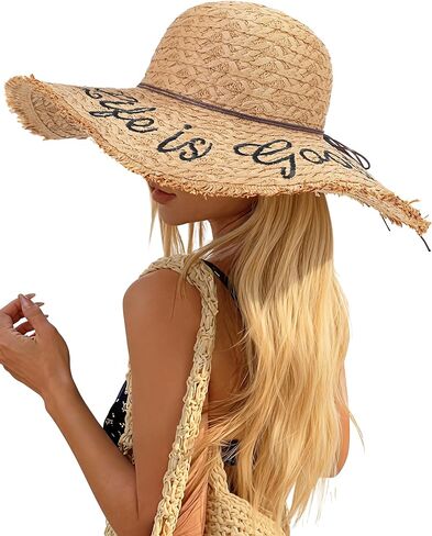 Sun Hats for Women Beach Hats for Women Packable Foldable Wide Brim Womens Sun Hat UPF 80+ in Kuwait