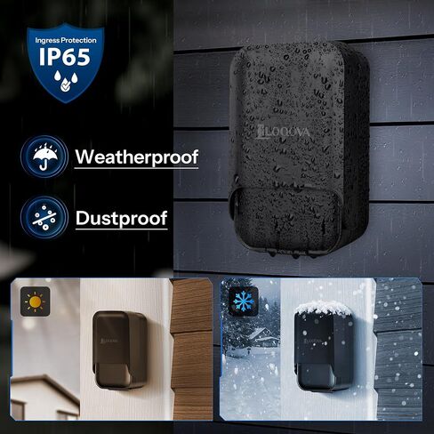 Smart Key Lock Box Fingerprint, Waterproof Key Safe with Tuya App Control, Wall Mount & Shackle for Airbnb, Realtors & Families Shackle for Airbnb, Realtors & Families in Saudi Arabia