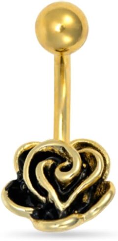 Studex Baby Phat Navel Jewelry – 14G Hypoallergenic Surgical Steel, Nickel-Free Body Jewelry for Sensitive Skin in Saudi Arabia