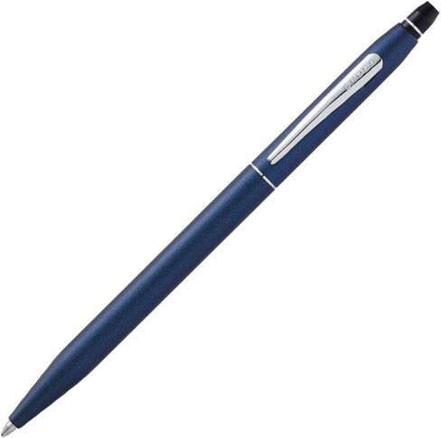 Cross Click Medalist Chrome with Gold-tone Appointments Ballpoint Pen - High-End Writing Tool for Versatile Use - Smooth Writing & Journaling - Elegant Accessory - Long-Lasting - Black Ink in Saudi Arabia