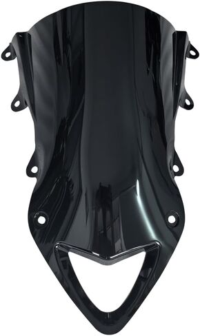 Motorcycle Double Bubble Windshield Windscreen Visor Air Flow Deflector Compatible with BMW S1000RR 2009-2014 in Kuwait