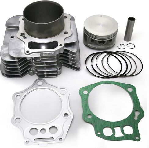 Cylinder Piston Ring Gasket Kit, Compatible with honda ATV 1998-2004 TRX450S TRX450ES TRX450FE TRX450FM 4x4 Compatible with FORMAN 450 TRX450 4x4 (TRX450 Cylinder) in Kuwait