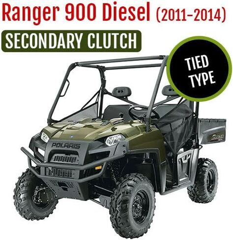 Mother Clutcher Secondary Clutch fits Ranger 900 Diesel (2011-2014) TIED-TYPE UPGRADE in Kuwait