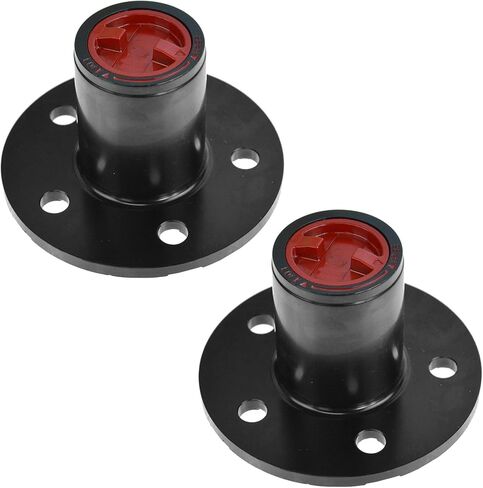 TRQ 2 Piece Locking Hub Set 4WD Manual Compatible with 1990 Ford Bronco II 1991-1994 Explorer 1990-1997 Ranger 1994-1996 Mazda B3000 Navajo in Saudi Arabia