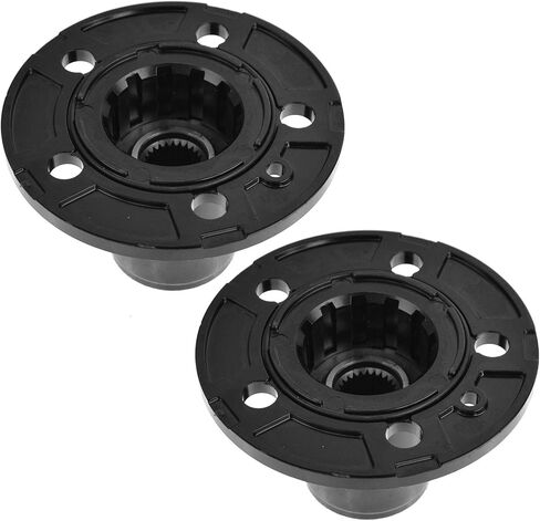 TRQ 2 Piece Locking Hub Set 4WD Manual Compatible with 1990 Ford Bronco II 1991-1994 Explorer 1990-1997 Ranger 1994-1996 Mazda B3000 Navajo in Saudi Arabia
