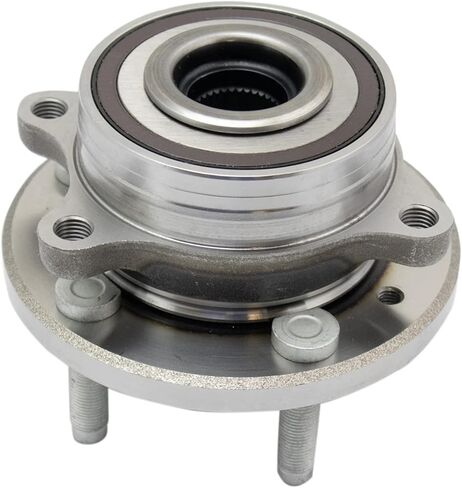 TRQ 2 Piece Wheel Bearing & Hub Assembly Set Compatible with 2013-2019 Ford Police Interceptor Sedan 2014-2018 Special Service Police Sedan Taurus in Saudi Arabia