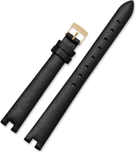 CAREG Watch Band Compatible With Gucci Ya141501 Ya141401 Series Women's Notch Watch Bracelet GC Leather Watch Strap 12 14mm Durable in Saudi Arabia