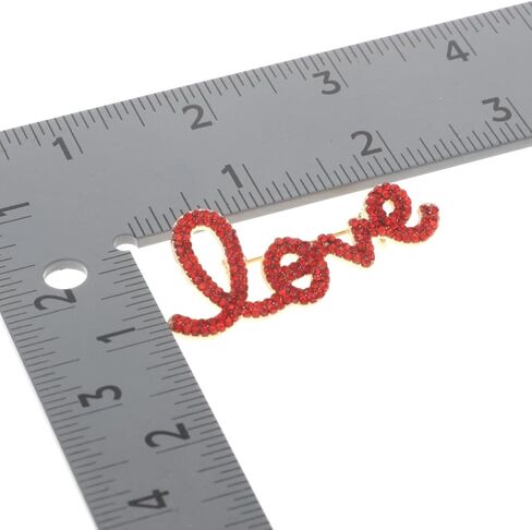 Crystal Love Brooch in Saudi Arabia