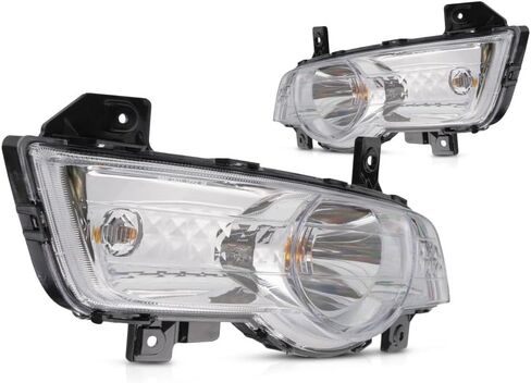 CarLights360: For Chevy Traverse Signal/Corner Light 2009 10 11 2012 Pair Driver and Passenger Side Front w/Bulbs DOT Certified Replaces GM2520194 + GM2521194 in Saudi Arabia