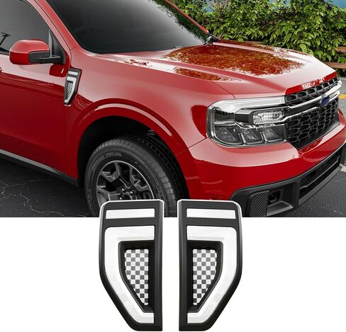 2PCS Side Marker Light Compatible with 2022-2025 Ford Maverick LED Side Marker Lamp Replacement for 2022-2024 2025 Ford Maverick Accessories in Kuwait