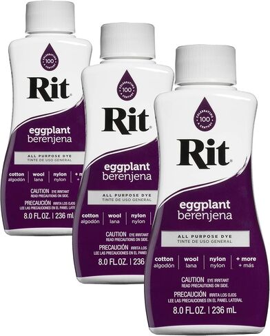 Rit Dye Liquid Fabric Dye, 8-Ounce, Violet in Kuwait