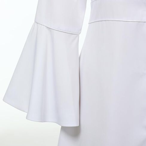 BLESSUME Church Clergy Dress Choir Robe for Women Flared Sleeves Button Mass Vestments in Saudi Arabia