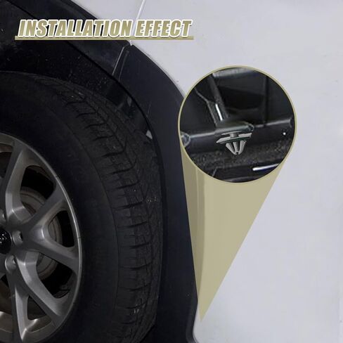 20 قطعة من YoRise مشبك تشكيل هزاز السيارة، مشابك تثبيت السيارة، مشابك تثبيت عتبة التنورة الجانبية، مشبك زخرفة خارجي للسيارة يحل محل OEM #68172491AA 68271803AA 68395627AA 11571175 (رمادي) in Kuwait