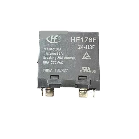2pcs/lot Relay HF176F 24-HTF 24V 24VDC 4pins 65A 277VAC in Kuwait