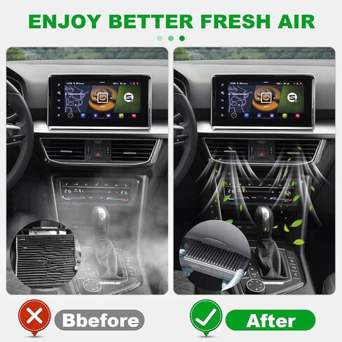 1 قطعة فلتر الهواء المقصورة لكامري هايلاندر RAV4 أفالون كورولا بريوس ES350 RX350 RX450H سيينا فينزا صعود Crosstrek امبريزا ليجاسي Outback CX-9 in Kuwait