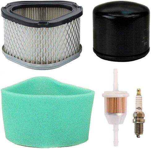 Air Filter Pre Cleaner Oil Fuel Filter Spark Plug Compatible with John Deere LT133 LT150 LT155 STX30 STX38 LX173 LX255 GT225 SST in Saudi Arabia