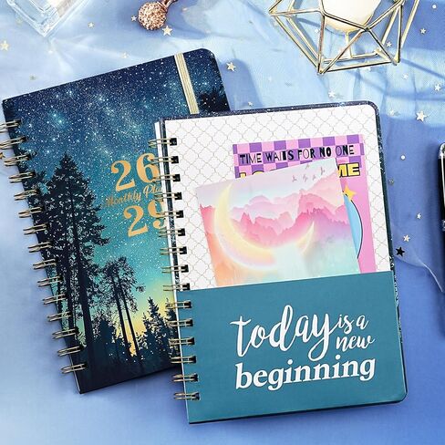 2026-2029 Monthly Planner - Monthly Planner 2026-2029 from July 2026 - June 2029, 3 Year Planner with Tabs and Pocket, 8.5" x 6.4" in Kuwait