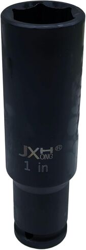 1/2" Drive 1" Extra Deep Long Impact Socket，6-Point, 5-inch Long，Heat Treated Cr-Mo Alloy Steel (1") in Saudi Arabia