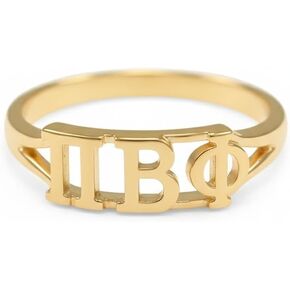 The CollegiateStandard Pi Beta Phi Sunshine Letter Ring (P) in Kuwait