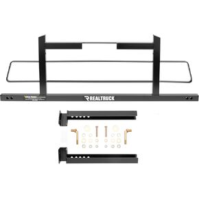 مجموعة أدوات RealTruck Backrack للاستخدام مع غطاء منخفض المستوى، أسود، بدون مثقاب | 40122 | يناسب 2019-2024 شيفروليه/جي إم سي سيلفرادو/سييرا 1500 LD/محدود in Kuwait