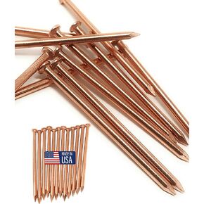 Dubbs Hardware 12 Pack USA Made! Copper 4 Inch Long Nail Spikes, Kills Trees Stumps Roots Reliable in Kuwait