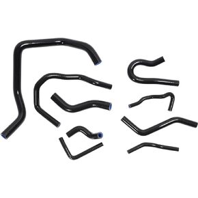 9PCS Radiator Hose Kit Compatible with 1992-2000 Honda Civic Sohc D15 D16 EG EK 1.6L Silicone Coolant Hose Kit Black in Kuwait