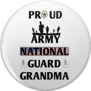 Proud Army National Guard grandma Tee U.S. Military Gift Metal Lapel Hat Pin Tie Tack Pinback 0.75" in Kuwait
