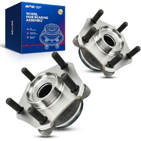 KAX 513364 Front Wheel Bearing hub Assembly Compatible with Nissan Sentra 2013-2019, Nissan NV200 2013-2019, Nissan Leaf 2013-2017, Chevrolet City Express 2015-2018,2pcs Wheel Bearing 5 Lugs W/ABS in Saudi Arabia