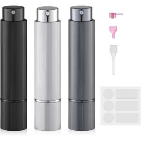 Travel Perfume Bottle Refillable - Cologne Spray Atomizer Mini - Small Travel Size Sprayer Empty for Refill Sample Container - Portable Fragrance Decant Dispenser for Men Women 3PCS 8ml Blue in Kuwait