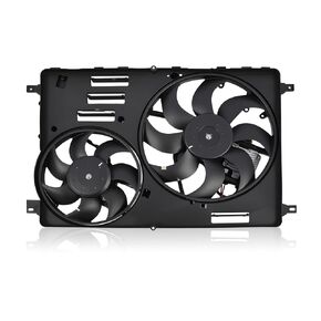 Engine Radiator Cooling Fan Assembly Compatible with S60 S80 V60 V70 XC60 XC70 2008-2016 L4 1.6L L4 2.0L L6 3.0L L6 3.2L Replace 30668629, 31686808, 8380009 with Controller in Kuwait