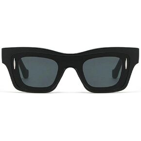 COTIA Fashion Square Sunglasses for Women Men Personality One Piece Rivet Decoration Classic Trendy Sun Glasses in Kuwait