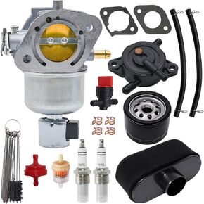 XingLi FR691V Carburetor Fits for Kawasaki Specific FS691V FS651V FR651V engine Replace for 15004-0829 15004-0985 15004-7063 carb with Fuel Pump Oil Filter and Air Filter in Kuwait