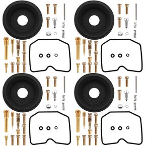 4 Pcs Carburetor Repair Kits Replacement for Kawasaki ZRX1200 2001 2002 2003 2004 2005 Carb Rebuild Kit with Diaphragm in Kuwait