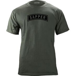 Vintage Army Sapper Tab Badge Subdued Veteran T-Shirt in Kuwait