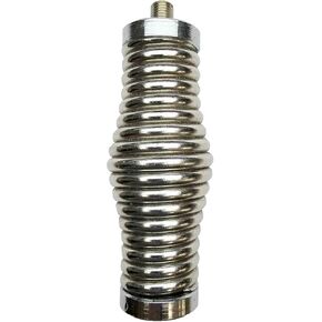 PTKA52 CB Radio Antenna Chrome Plated Heavy Duty Barrel Spring, for 102" Whip Antennas or Shorter, 3/8"-24 Base Thread, Durable and Lightweight in Saudi Arabia