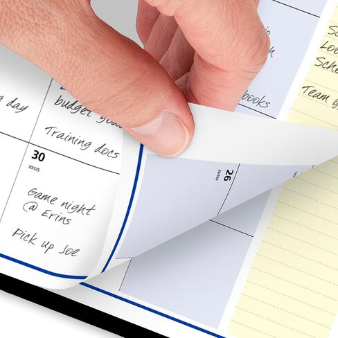 AT-A-GLANCE 2026 Appointment Book Planner, Monthly, 7" x 8-3/4", Medium, QuickNotes, Black (76080526) in Saudi Arabia
