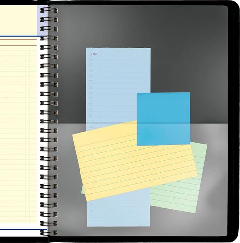 AT-A-GLANCE 2026 Appointment Book Planner, Monthly, 7" x 8-3/4", Medium, QuickNotes, Black (76080526) in Saudi Arabia
